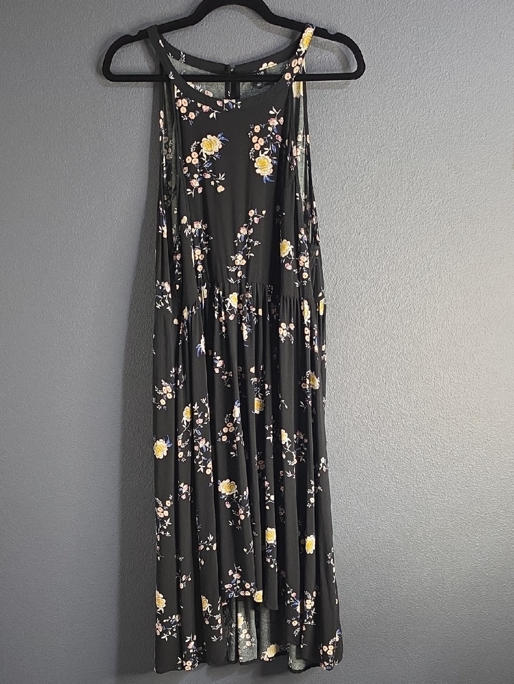 Torrid Black Floral Dress